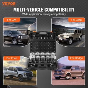 27 PCS Steel <b>Bush</b> Bearing <b>Removal</b> Installation Kit with Combination Pull and Press Sleeve <b>Tool</b> in Hard Case for Car Disassembly - Product Image 2