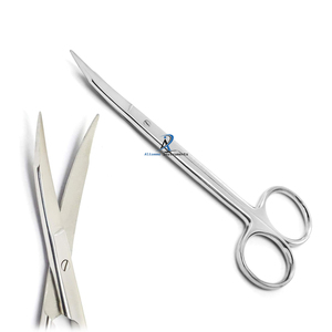 Tijeras Quirúrgicas Dentales Curvas Goldman Fox, Instrumento Profesional de Acero Inoxidable para Cortar Tejidos, para Cirugía Periodontal - Product Image 6