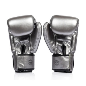 Gants d'entraînement Fairtex en cuir de vachette véritable sur mesure de qualité supérieure pour jeunes et adultes, respirants et anti-humidité - Product Image 4
