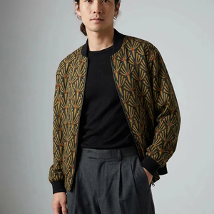 Chaqueta Bomber de Poliéster Personalizada de Alta Calidad, Resistente al Viento, Diseño Moderno, Cierre de Cremallera, Chaqueta Bomber de Invierno para Hombre - Product Image 1