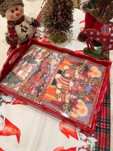 Plateau en bois imprimé au design minimaliste, plateau en bois imprimé moderne pour les intérieurs contemporains, plateau de service en gros - Product Image 5