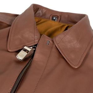 High Quality Vintage Style WW2 US <b>Pilot</b> Genuine Sheep Leather Bomber <b>Jacket</b> Soft & Shiny Sheepskin Coat for Men - Product Image 5