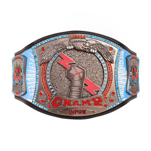 Cinturón de Campeonato de Alta Calidad de la Serie Signature de CM Punk, Hecho de Cuero Vacuno y Aleación, Impermeable y Cómodo - Product Image 4