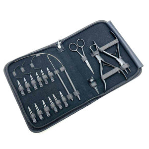 Alicate Aplicador Profesional para Extensiones de Cabello, Cortador de Queratina, Tijeras, Herramienta para Perlas de Fusión en Caliente, Acero Inoxidable, para Salón - Product Image 1