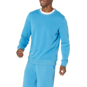 Sweat-shirts pour hommes 100 % coton, décontractés et confortables, vente en gros, nouvelle arrivée, sweat-shirts en molleton à col rond, respirants, service OEM - Product Image 1