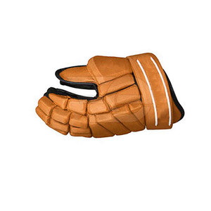 Power Fit Leather Lacrosse <b>Gloves</b> Durable High Grip Breathable Shock Absorbing Protective Winter Sports Training Equipment - Product Image 5