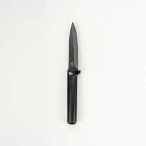Cuchillo de Cocina JAYA MATA JM322 de 4 Pulgadas, Negro, de Cerámica, Afilado, Ligero, con Hoja de Zirconia y Funda Protectora para Frutas y Verduras - Product Image 1