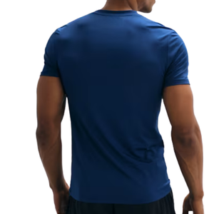 <b>Mens</b> Regular Fit Crew Neck Short Sleeve T-<b>Shirt</b> <b>Stretch</b> Breathable Quick Dry Solid 220 Grams Casual Sports Gym 100% Cotton - Product Image 2