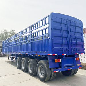 Nuevo Semirremolque de Caja Seca para Contenedores de Carga, Totalmente Cerrado, de 4 Ejes, 130 Metros Cúbicos, en Venta - Product Image 6