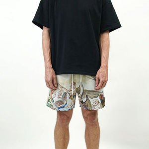 กางเกงขาสั้นคุณภาพดีที่สุด กางเกงชายหาดฤดูร้อน กางเกงชายหาดแบบซับลิเมชั่น กางเกงชายหาดโพลีเอสเตอร์พิมพ์ลายดิจิตอล กางเกงขาสั้นตาข่ายสำหรับผู้ชาย - Product Image 3