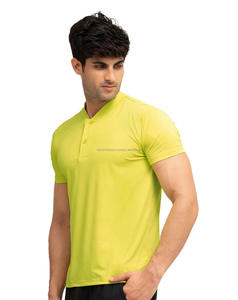 High Quality Men's Button-<b>Down</b> T-Shirt Breathable Shirt Printed Knitted Lettering Embroidered Shirt Solid Pattern - Product Image 3