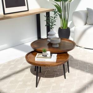 Table basse en bois Vandana Astra Vista pour salon moderne et décoration contemporaine - Product Image 3