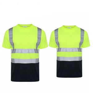 Wholesale High Visibility Reflective Tape Safety <b>Work</b> T-Shirt Polyester/Nylon/Spandex <b>Waterproof</b> Self-Adhesive Custom Logo Color - Product Image 2