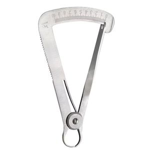 Cet outil, un calibre de couronne dentaire Iwanson, est utilisé pour des mesures précises en dentisterie et en laboratoire. - Product Image 5