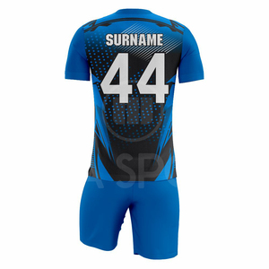 Maillots de football personnalisés unisexes 100 % polyester par sublimation, les plus vendus 2026 – Uniformes d'équipe à séchage rapide et anti-humidité pour printemps/automne - Product Image 3