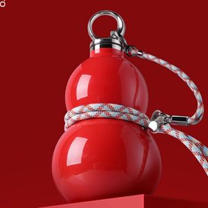 Borraccia Termica da Viaggio da 520ml a Forma di Zucca Rossa in Metallo, Tazza da Auto con Cannuccia, Mantiene Caldo per 24 Ore, Ideale per Sublimazione (Capacità 1500ml) - Product Image 2
