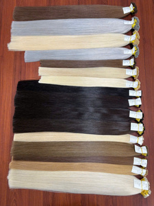 Puntas de Queratina (Punta Plana) - 20'' - 28'' - Liso Natural - Calidad Superior - Color de Moda - Cabello Eslavo - VNhair - Precio al por Mayor - Product Image 3