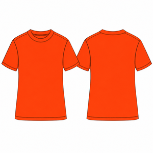 T-shirts vierges prêts à être expédiés, 100% coton, vente en gros, tee-shirts unis pour hommes, pour impression sérigraphique, logo personnalisé, maillot, haut unisexe, DTG - Product Image 2