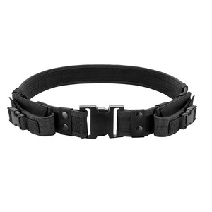 Ceinture tactique Molle découpée au laser en gros, rembourrée, pour fixation d'équipement modulaire - Product Image 1