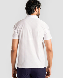 Camisa Formal de Hombre de Alta Calidad, Transpirable, Corte Slim Fit, Manga Corta, Lona, Personalizada con Logotipo Bordado en la Manga Derecha, Cierre de Botones - Product Image 3