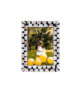Cadre photo personnalisé en bois simple, cadre photo de bureau créatif en bois, cadeau de mariage - Product Image 4
