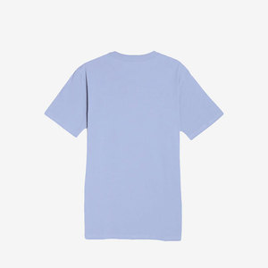 T-shirt décontracté pour hommes en coton 100% uni 200g, personnalisable avec logo sérigraphié, vente en gros - Product Image 2