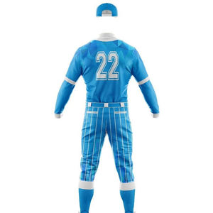 Uniforme de Béisbol de Secado Rápido de Alta Calidad con Nuevo Diseño en Venta al por Mayor, Uniforme de Béisbol Transpirable Sublimado, Ropa Deportiva para Equipos - Product Image 2