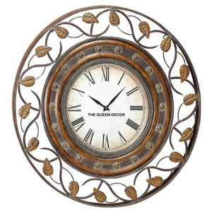Newly Arrived Luxurious Gold Metal Wall <b>Clock</b> Customized Ring <b>Fancy</b> Shape Home Decorative Wall <b>Clock</b> With Needle Display - Product Image 4