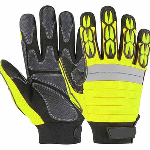 ถุงมือช่างอมาราหนังสังเคราะห์คุณภาพสูง ป้องกันมือสำหรับงานอุตสาหกรรม ทนทานต่อแรงกระแทก ถุงมือทำงานหนัก - Product Image 6