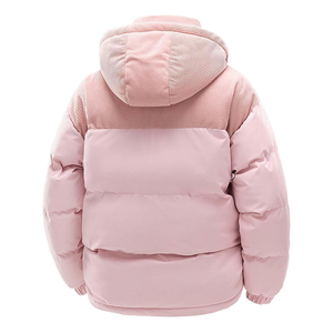 Trending Unisex <b>Light</b> Blue Hooded Stand Thick Puffer <b>Jacket</b> <b>Waterproof</b> Windproof Zipper Closure Casual Winter Solid Color - Product Image 5