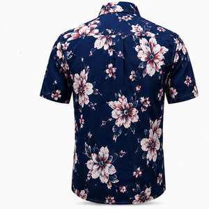 เสื้อเชิ้ตทำงานศิลปะดิจิตอลพรีเมี่ยมสำหรับผู้ชายเนื้อผ้าระบายอากาศได้ดีเสื้อทรงพอดีตัวพิมพ์ลายติดทนนาน - Product Image 2