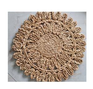 Vietnam Natural Rustic Boho Wedding <b>Table</b> Decor Bamboo Woven Straw Wicker <b>Placemat</b> <b>for</b> Kitchen Party Birthday Wall Crafts - Product Image 1