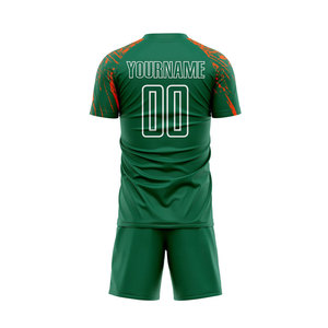 Maillot de football personnalisé pour homme, design tendance 2024, tissu polyester, sublimation, logo personnalisé, vente en gros. - Product Image 2