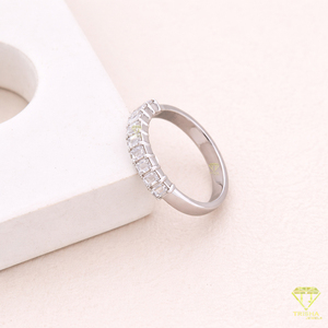 Anillo de compromiso clásico de moissanita de alta demanda para mujer con diseño atemporal y atractivo elegante, disponible en grandes cantidades. - Product Image 2