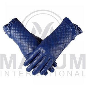 Hot Sale Winter Dressing Gloves Comfortable Everyday Use Real Leather Gloves in Plain Style - Product Image 6