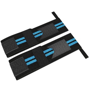 Muñequeras para levantamiento de pesas súper pesadas en cuclillas, bandas elásticas transpirables de algodón de la mejor calidad para fitness - Product Image 2