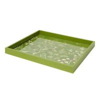Plateau de service traditionnel en MDF pour cuisine, salle à manger, salon, service en chambre de qualité hôtelière, présentation, multifonctionnel, léger