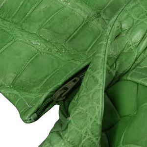 Veste matelassée Moto-Puffer Fusion – Extérieur en cuir avec rembourrage en duvet, tenue de motard de luxe pour une chaleur hivernale ultime. - Product Image 3