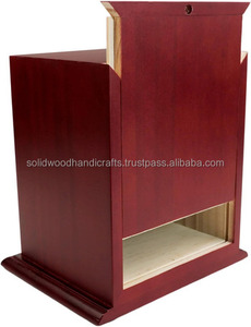Handmade Funeral Wooden <b>Urn</b> for Pet Ashes Wood Cremation <b>Urns</b> for Cat and <b>Dog</b> Ashes - Product Image 6