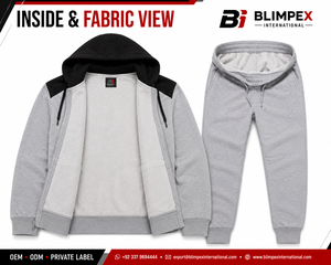 Blimpex – Nouveauté : Survêtement décontracté léger et personnalisé pour homme, design 2-en-1, en polyester/coton respirant, motif cachemire, collection automne - Product Image 4