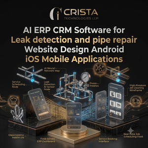 Logiciel ERP CRM IA pour la détection de fuites et la réparation de canalisations, conception de site web, application mobile Android iOS, WordPress, Shopify, e-commerce - Product Image 1
