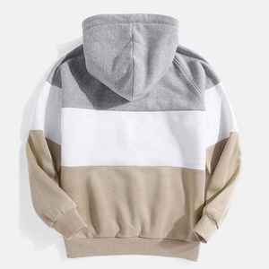 Sweat-shirt personnalisé avec logo, imprimé, en mélange de coton, service OEM, pull-over pour l'automne, streetwear oversize, sweat-shirt à capuche pour homme - Product Image 2