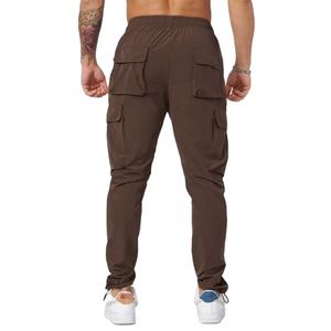 Nouveau pantalon de jogging décontracté pour homme en toile légère de haute qualité, style automne, avec cordon de serrage et taille haute - Product Image 5
