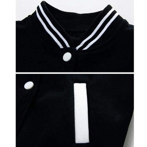เสื้อแจ็คเก็ตนักบินสไตล์เบสบอลสำหรับผู้ชาย ฤดูใบไม้ผลิ ฤดูใบไม้ร่วง แบบคู่รัก สีพื้น สไตล์มหาวิทยาลัย เสื้อผ้าลำลอง - Product Image 1