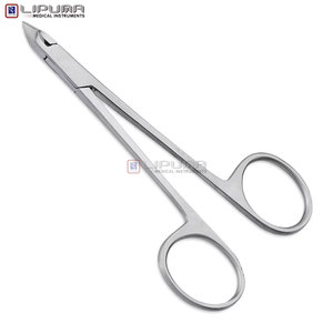 Stainless Steel Cuticle Nail Nippers for Manicure Pedicure With Sharp Tips Cuticle Nail Nippers & Cutters - Product Image 1