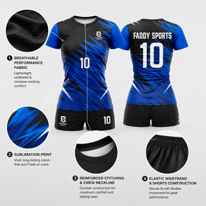 Custom Professional Volleyball Uniform Set Breathable Sublimation Team Jersey <b>Shorts</b> Quick Dry Athletic Sportswear for <b>Women</b> Men - Product Image 4