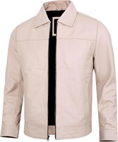 Vestes en cuir PU pour hommes, confortables et à prix raisonnable, camouflage, toile, manches longues, élégantes, pour l'extérieur, logo personnalisé, bouton unique