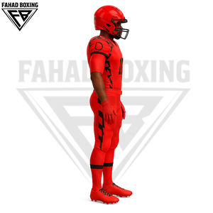 Pantalon en jersey respirant en tissu mesh pour l'entraînement et la compétition, maillots et hauts de football américain en polyester grande taille pour équipes. - Product Image 5