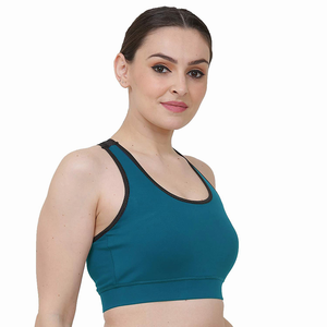 Sujetador Deportivo OEM de Diseño Personalizado para Mujer con Relleno, Top Corto de Yoga, Sujetador para Fitness, Entrenamiento y Running, Hecho en Pakistán - Product Image 4