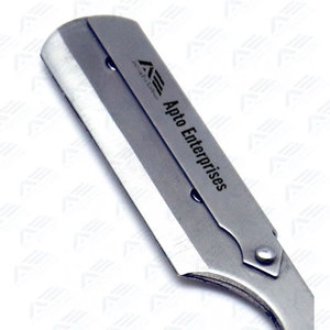 Navaja de Afeitar Manual Rosa de Hoja Recta Plegable para Barbería, Cuchillo de Afeitar Profesional con Mango Liso de Apto Enterprises - Product Image 6